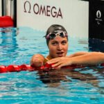 Anastasiya Dmytriv gana el oro en la final de natacion 100M Braza mujeres SB8 2