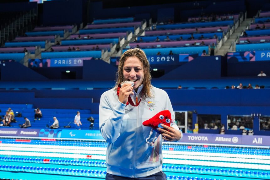 Nuria Marques gana la plata en 100 metros espalada S9