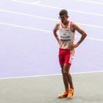 Yassine Ouhdadi El Ataby en la final de hombres 1500M T 13 1